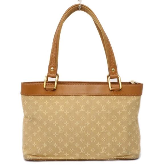 Louis Vuitton Lucile PM Tote Bag Monogram Mini Canvas Leather Beige - Picture 2 of 8